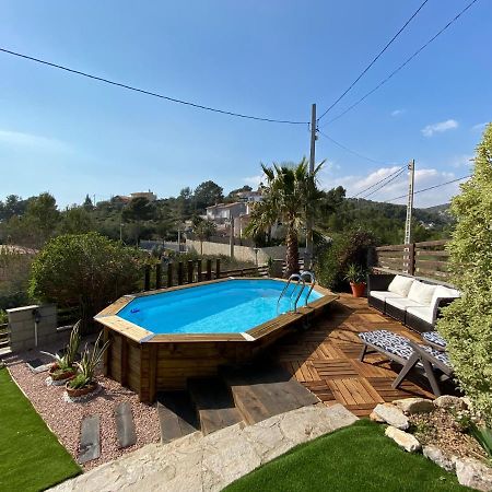 Amazing Vila Close To Sitges, Jacuzzi, Swimming Pool & Exellent Views Olivella Luaran gambar