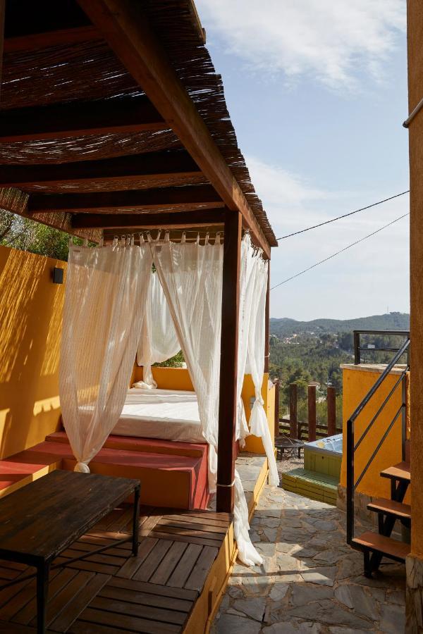 Amazing Vila Close To Sitges, Jacuzzi, Swimming Pool & Exellent Views Olivella Luaran gambar