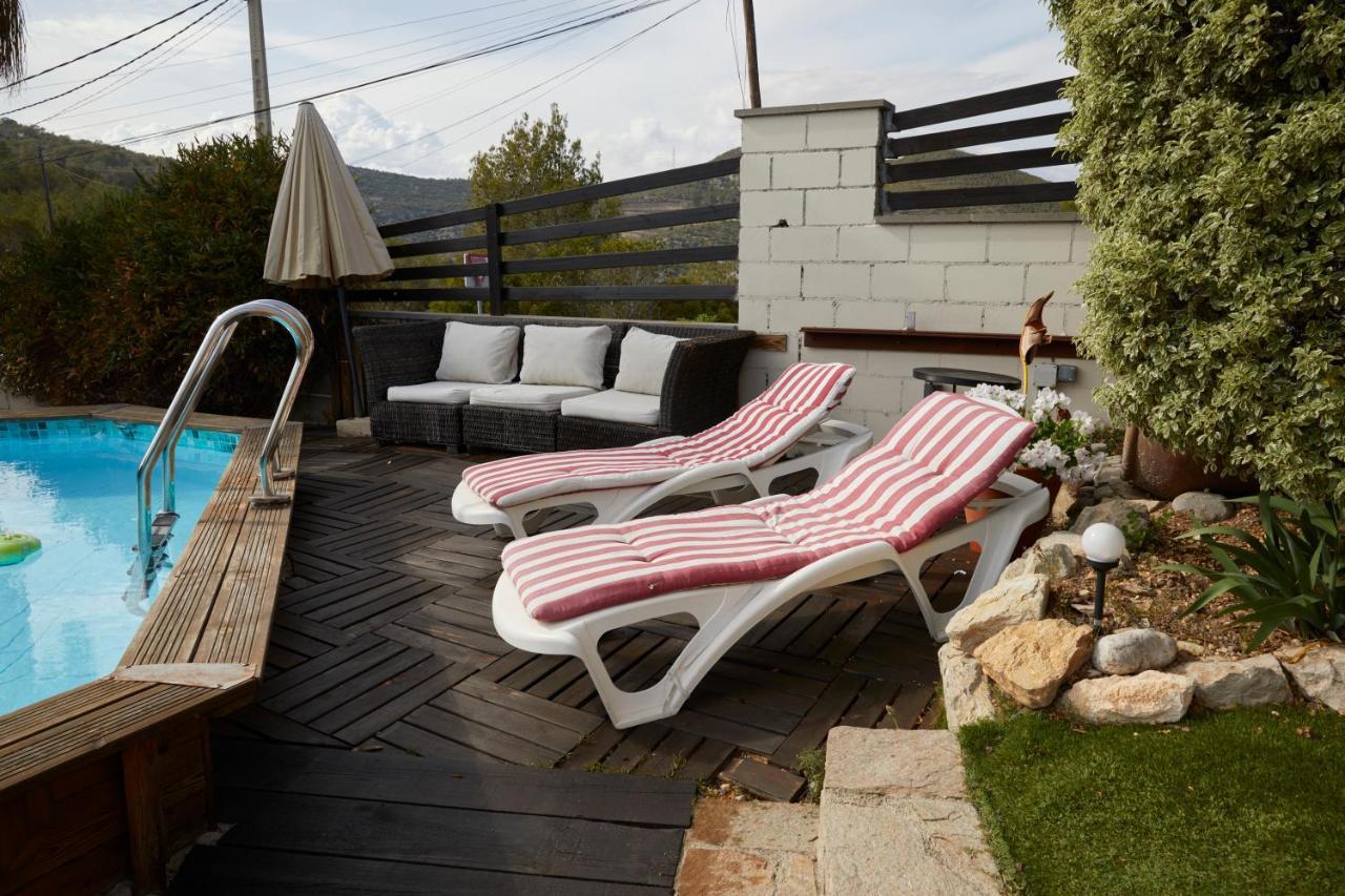 Amazing Vila Close To Sitges, Jacuzzi, Swimming Pool & Exellent Views Olivella Luaran gambar